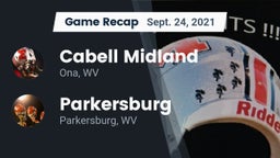 Recap: Cabell Midland  vs. Parkersburg  2021