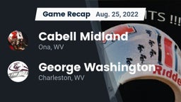 Recap: Cabell Midland  vs. George Washington  2022