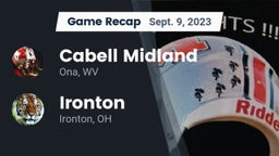 Recap: Cabell Midland  vs. Ironton  2023