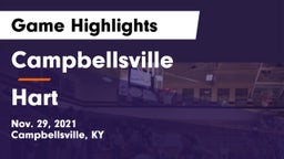 Campbellsville  vs Hart  Game Highlights - Nov. 29, 2021