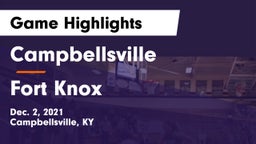 Campbellsville  vs Fort Knox Game Highlights - Dec. 2, 2021