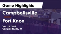 Campbellsville  vs Fort Knox  Game Highlights - Jan. 10, 2023