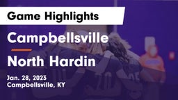 Campbellsville  vs North Hardin  Game Highlights - Jan. 28, 2023