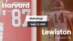 Matchup: Harvard vs. Lewiston  2018