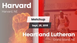 Matchup: Harvard vs. Heartland Lutheran  2018