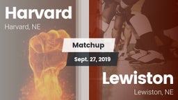 Matchup: Harvard vs. Lewiston  2019