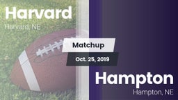 Matchup: Harvard vs. Hampton  2019