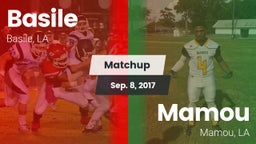 Matchup: Basile vs. Mamou  2017