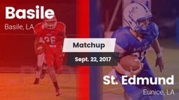 Matchup: Basile vs. St. Edmund  2017