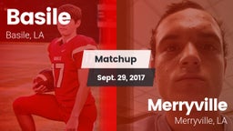 Matchup: Basile vs. Merryville  2017