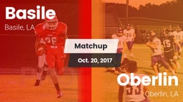 Matchup: Basile vs. Oberlin  2017