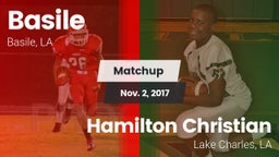 Matchup: Basile vs. Hamilton Christian  2017
