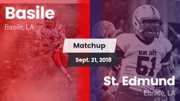 Matchup: Basile vs. St. Edmund  2018