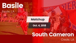 Matchup: Basile vs. South Cameron  2018
