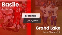 Matchup: Basile vs. Grand Lake  2019