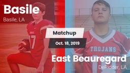 Matchup: Basile vs. East Beauregard  2019