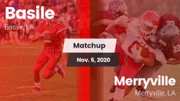 Matchup: Basile vs. Merryville  2020