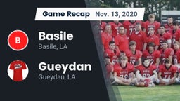 Recap: Basile  vs. Gueydan  2020