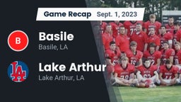 Recap: Basile  vs. Lake Arthur  2023