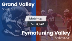 Matchup: Grand Valley vs. Pymatuning Valley  2016