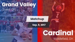 Matchup: Grand Valley vs. Cardinal  2017