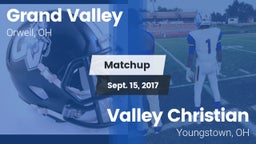 Matchup: Grand Valley vs. Valley Christian  2017