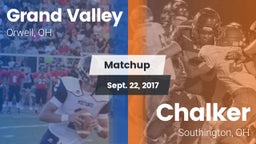 Matchup: Grand Valley vs. Chalker  2017