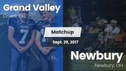 Matchup: Grand Valley vs. Newbury  2017