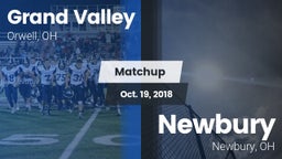 Matchup: Grand Valley vs. Newbury  2018