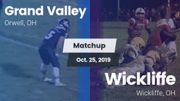 Matchup: Grand Valley vs. Wickliffe  2019