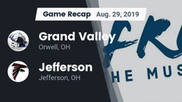 Recap: Grand Valley  vs. Jefferson  2019