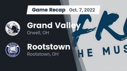 Recap: Grand Valley  vs. Rootstown  2022