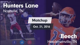 Matchup: Hunters Lane vs. Beech  2016