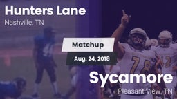 Matchup: Hunters Lane vs. Sycamore  2018