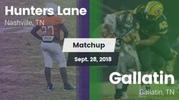 Matchup: Hunters Lane vs. Gallatin  2018