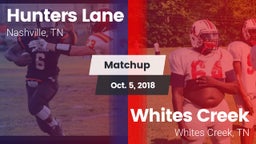 Matchup: Hunters Lane vs. Whites Creek  2018