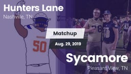 Matchup: Hunters Lane vs. Sycamore  2019