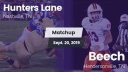 Matchup: Hunters Lane vs. Beech  2019