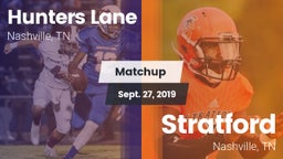 Matchup: Hunters Lane vs. Stratford  2019