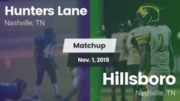 Matchup: Hunters Lane vs. Hillsboro  2019