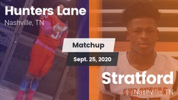 Matchup: Hunters Lane vs. Stratford  2020