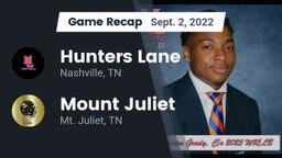 Recap: Hunters Lane  vs. Mount Juliet  2022