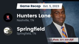 Recap: Hunters Lane  vs. Springfield  2023