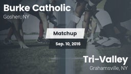 Matchup: Burke Catholic vs. Tri-Valley  2016