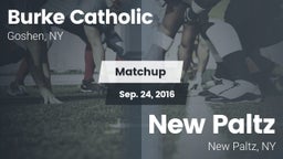 Matchup: Burke Catholic vs. New Paltz  2016