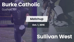 Matchup: Burke Catholic vs. Sullivan West 2016