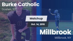 Matchup: Burke Catholic vs. Millbrook  2016