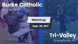 Matchup: Burke Catholic vs. Tri-Valley  2017