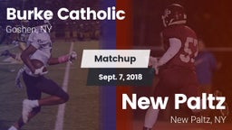 Matchup: Burke Catholic vs. New Paltz  2018