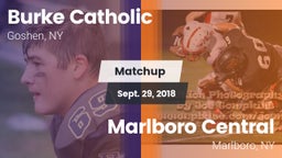 Matchup: Burke Catholic vs. Marlboro Central  2018